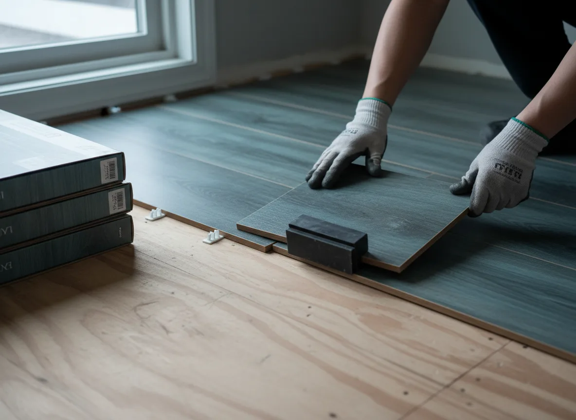Luxury Vinyl Plank Installation company in Flasher, ND